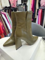 Botki Kozaki Rinascimento Italy r. 37 oliwka !!!