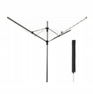 Suszarka Ogrodowa 50m Obrotowa z Pokrowcem – Łatwy Montaż Prania