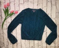 Bluzeczka damska S butelkowa zieleń