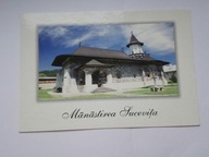 Rumunia - Monastyr SUCEVITA na Bukowinie - pocztówka