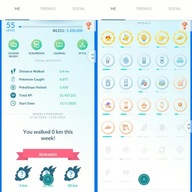 Pokemon GO konto Level 55, 64x Legendary, 42x IV100, 25x Shiny, 2x Mythical