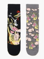 skarpetki krowa kurczak skarpety cow and chicken cartoon network