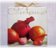 Robótkownia Kafelek obrazek 15x15 Cebula