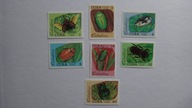 Kuba 1988, Chrząszcze, żuki, owady, fauna, Mi. 3192-3198