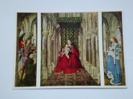 Tryptyk Dziewicy i Dziecka - Jan van Eyck - pocztówka