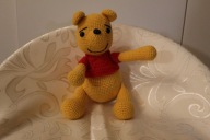 Kubuś Miś na szydełku – ręcznie wykonana maskotka