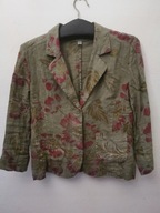 Zyga Lin'n Laundry MARYNARKA ŻAKIET BLEZER R.S / M LNIANA LEN