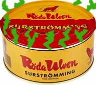 Puszka aż 650g Roda Ulven Surstromming śledzie kiszone Oryginał