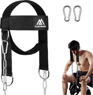 REGULOWANY PAS DO ĆWICZEŃ MIĘŚNI KARKU SZYI SZELKI TRENINGOWE ŁAŃCUCH