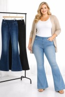 SPODNIE JEANS DZWONY MODNE ZENTEX 2 XL
