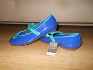 NEXT CUDNE BALERINKI LAKIERKI KOBALT 29/UK11 NOWE