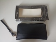 Śliczny pakowny portfel czarny