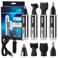 elektryczny trymer do nosa, uszu, brody, bokobród i brwi, 4 w 1, kpl nowy