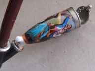 Stara fajka z porcelanowym cybuchem.