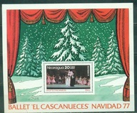 BOŻE NARODZENIE. BALET. NIKARAGUA. Mi Bl. **1977r.