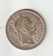 Austria 10 krajcar 1872 piekny stan