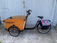 Rower riksza surówka pod Coffy Bike BABBOE BIG skrzynia sakwy pokrowiec