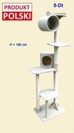 Drapak dla kota, naturalne drewno, 8-Dt PRODUKT POLSKI