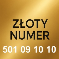 Złoty Numer, VIP, infolinia, reklama, biznes, prestiżowy 501_09_10_10