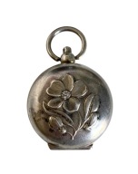 Dawny Owalny Sekretnik Medalion Zawieszka Wisior Chatelaine