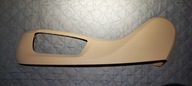 BMW 5 7 X5 X6 Osłona obudowa panel zaślepka fotela lewy przód Beż 7317441