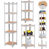 REGAŁ METALOWY DO PIWNICY GARAŻU MAGAZYNOWY 180 X 40 X 40 HUMBERG SOLIDNY
