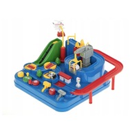 Parking Garaż Interaktywny Tor Przeszkód Wyścigi + 3 Pojazdy