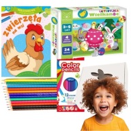 PREZENT NA WIELKANOC DLA DZIECI GOTOWA PACZKA WIELKANOCNA OD ZAJĄCZKA A6