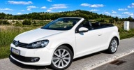Volkswagen Golf Cabrio KABRIO Biala PERLA 2.0 TDI CR Navi Tempomat 2.0
