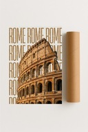 Plakat bez ramy 30x40cm Rzym Koloseum Włochy miasto zabytki architektura