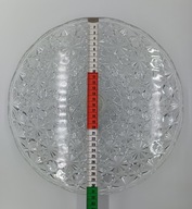 Patera z kryształu do serwowania dań, ciast, tortownica - vintage Duża 32cm