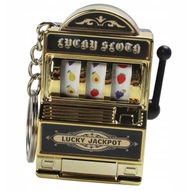 BRELOCZEK DO KLUCZY AUTOMAT DO GRY RETRO – JACKPOT ZŁOTY