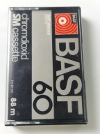 BASF CHROMDIOXID SM 60 KASETA MAGNETOFONOWA