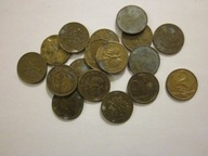 Moneta 2 zł (lata 80-te) z PRL-u - 17 sztuk