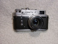 Aparat 1956-1973 Zorki 4 ZORKA 4 + Jupiter-8 2/50 50mm Silver + FUTERAŁ