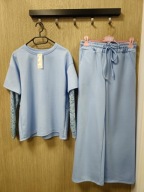 Komplet damski błękitny masełko r. Uni Italy !!!