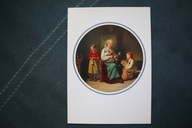 SCENA Z ,, ŻYCIA NORWESKIEGO CHŁOPA '' , ok 1850 r KARNET