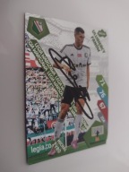 Karta panini autograf Legia sezon 14/15 Michał Żyro Ulubieńcy Fanów