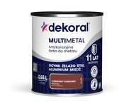 Dekoral Multimetal Farba do metalu RAL 3009 CZERWONY TLENKOWY 0,65L