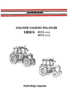 Ursus 4512, 4514 (5312, 5314) - instrukcja napraw ciągników rolniczych