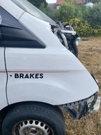 FORD TRANSIT mk8 CUSTOM 2012- BŁOTNIK PRZEDNI PRAWY PRZÓD BIAŁY