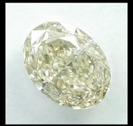 Diament owalny 0.73ct vs1 very light yellow