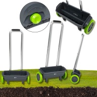 SIEWNIK RĘCZNY DO NAWOZU WARZYW TRAWY SOLI ROZSIEWACZ OGRODOWY 12L 45CM