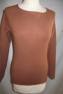 SWETER MUSZTARDOWY ROZM S,M