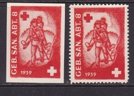 Czerwony Krzyż Szwajcaria, wojsko WWII ,sanitariusze, SZD3