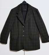 Marynarka W Kratę Jednorzędowa Brązowa Eugen Klein |R. L