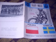 1986 Zielona Góra Polska - Szwecja - czysty
