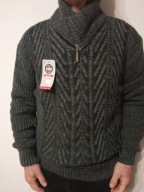 sweter turecki popielaty XL