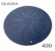 POKRYWA STUDZIENKI 400 mm DEKIEL NA RURĘ GŁADKĄ