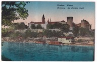Kraków Wawel od strony Ludwinowa Wisła ok.1920r. przebieralnie c396